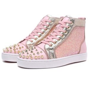 赤字超特価安いChristian Louboutinルブタン スーパー コピースニーカーメンズシューズお洒落紐ハイカット靴
