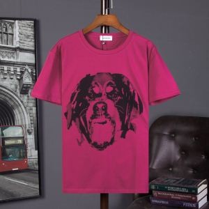 春夏人気セール安い着心地抜群のGIVENCHYジバンシィ tシャツ メンズ犬プリント半袖クルーネック薄手トップス