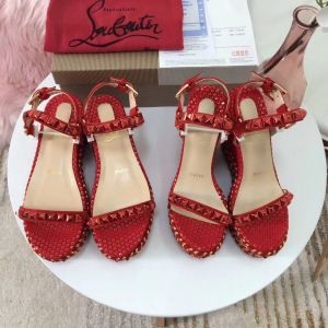 2018春夏人気セール高品質Christian Louboutinルブタン スーパー コピー厚底サンダルレディースおしゃれ靴