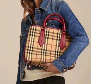 人気セール低価BURBERRYバーバリー コピーハンドバッグレディース使いやすいレディースチェック女性用4色可選