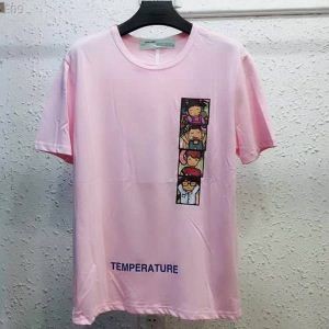 2018年春夏最旬トレンド オフホワイト相性の良い 4色可選半袖Tシャツ Off-White