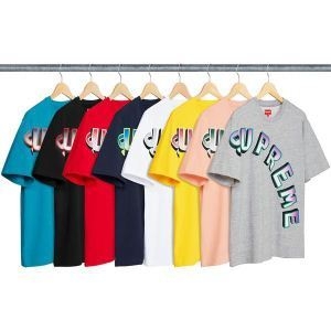 魅力たっぷり逸品 シュプリーム SUPREME  18SS Gradient Arc Top  半袖Tシャツ 多色可選 最安価格新品