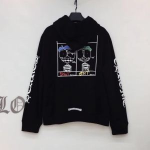 魅力たっぷり逸品　クロムハーツ CHROME HEARTS  フード付きコート　特別感のある