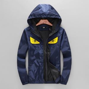 驚きの破格値セールジャケットおしゃれストリートレギュラーシルエットロックかっこいい男性ジャケットフェンディ 偽物