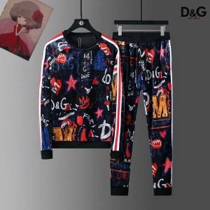 DOLCE & GABBANAお得100%新品ドルガバ スーパー コピークルーネック長袖トレーナーファッショナブル大人の男性ウェア