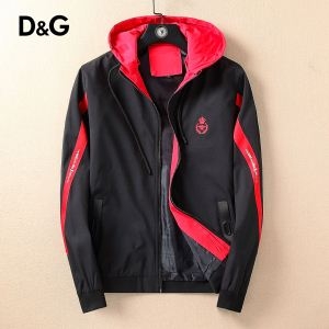 ドルチェ ジャケット コピーDOLCE&GABBANA数量限定新作登場ブラックレッドコートメンズトップスファッション服