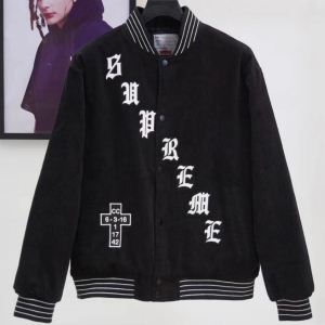 激安一番安い  2色選択 立ち上げより入荷! シュプリーム  Old English Corduroy Varsity jacket 2018新作登場