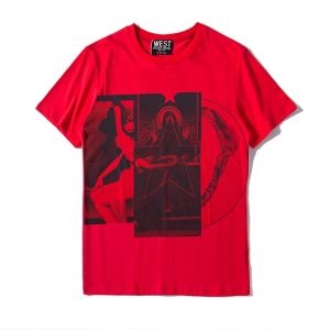 ジバンシー tシャツ 偽物GIVENCHY驚きの破格値品質保証オーバーサイズTシャツカジュアルスタイルメンズ半袖レッドカラー