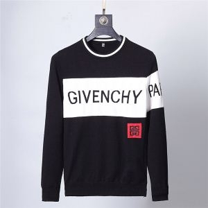 新作GIVENCHY PARISジバンシー スエットシャツ コピーBM708T3003-001クルーネックロゴスウェットブラックとレッドの2色トレーナー