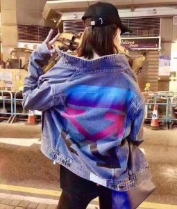 2018冬のトレンド 定番人気モデル Off-White オフホワイト デニムジャケット 2色可選 人気の商品