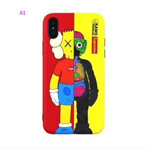 SUPREME品質保証大人気シュプリーム コピー 激安ブルーレッド2色可選iPHONE X/XR/XS/XS MAXケースカバー優れた素材