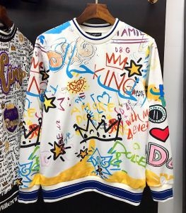 2018年モデル ドルチェ＆ガッバーナおしゃれな人気 Dolce&Gabbana プルオーバーパーカー 普段使い