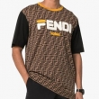 フェンディ tシャツ コピーFENDI限定コレクションFY0936A65HF0QT1マルチカラーカジュアル半袖ユニセックス