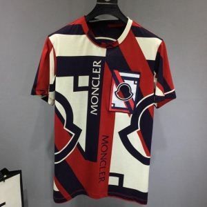 MONCLERモンクレール tシャツ コピー2019年春夏新作コレクションコットンジャージーのメンズ半袖Tシャツ