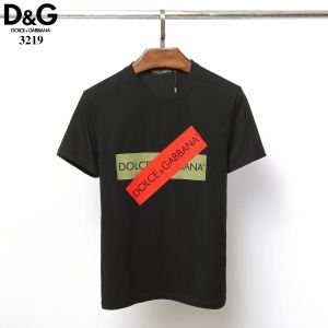 お洒落さんの愛用率が高い ドルチェ＆ガッバーナ Dolce&Gabbana 今年のトレンドカラー 2色可選 Tシャツ/ティーシャツ