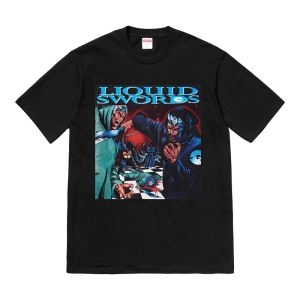 シュプリーム SUPREME 半袖Tシャツ 2色可選 SUPREME LIQUID SWORDS 2019年新作通販