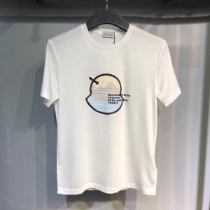 お手頃価格モンクレール コピー 服Monclerストリートスポーツメンズクルーネック半袖Tシャツ