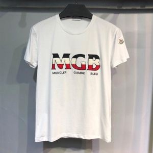 モンクレール tシャツ コピーMONCLER GAMME BLEUロゴメンズショートスリーブ半袖コットン素材8007300