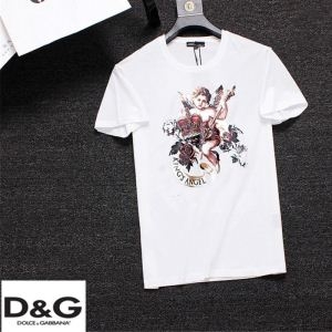 Dolce&Gabbana ドルチェ＆ガッバーナ 半袖Tシャツ 2色可選 とってもお買い得 19春夏最新モデル 魅力がたっぷり