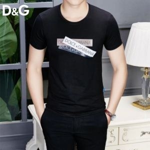 2019年春の新作コレクション ラグジュアリーな雰囲気 Dolce&Gabbana ドルチェ＆ガッバーナ 半袖Tシャツ 2色可選