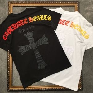 CHROME HEARTS圧倒的人気を誇る 2色可選 クロムハーツ半袖Tシャツ 2019年春の新作コレクション