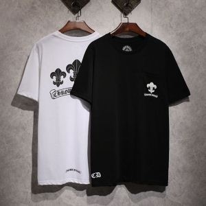 お洒落な印象 CHROME HEARTS クロムハーツ2019年春夏の流行アイテム半袖Tシャツ 2色可選