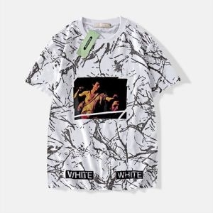 19春夏最新モデル しなやかでベーシックな1枚 Off-White オフホワイト 半袖Tシャツ 2色可選 OFF-WHITE