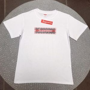 2019SSのトレンド商品 オトナの余裕 オフィスファッション シュプリーム SUPREME 半袖Tシャツ 3色可選