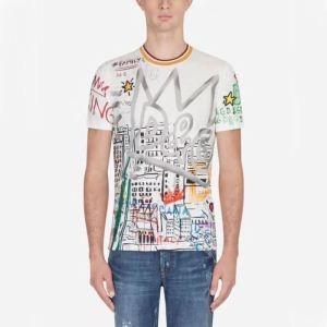 2019注目されるブランド　ドルガバ ｔシャツコピー Dolce&Gabbana半袖ｔシャツスーパーコピー　快適な肌触り　使い勝手も良好　