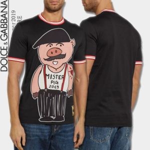 今年人気定番　Dolce&Gabbanaプリント半袖ｔシャツコピー通販スーパーコピー ドルガバ　爽やかに過ごせるアイテム　高感度アイテム