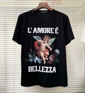HOT品質保証　Dolce&Gabbana半袖ｔシャツコピープリント　滑らかな肌触り　スーパーコピー ドルガバ　周りの視線を圧倒する新作