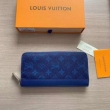 ルイ ヴィトン長財布 新作 登場 30代男性に Louis Vuitton ロングウォレット ブランド コピー M30297ポルトフォイユ・ブラザ ブルー