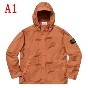 人気が拡大中  Supreme 19SS Stone Island Riot Mask Camo Jacket 2色可選 ダスター コート魅力的なカラー使い