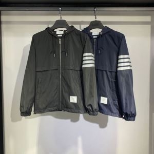 THOM BROWNE メンズ コート 落ち着いたコーデの大定番 トムブラウン 通販 コピー ブラック ネイビー おすすめ 品質保証