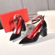 ハイヒール VALENTINO レディース コーデに高級感をプラス ヴァレンティノ 靴 サイズ感 コピー ブラック シンプル 日常 最高品質