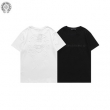 黒白は年中使える万能カラー 存在感抜群なビックロゴがポイント クロム ハーツ 偽物 T-シャツ