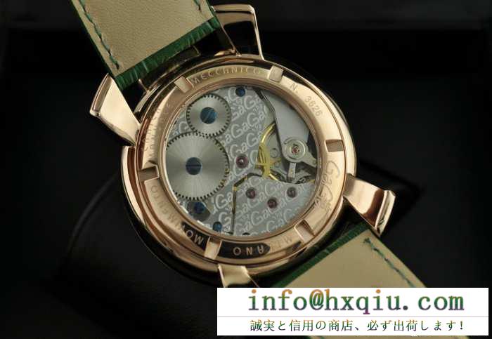 爆買い人気GaGa MILANO ガガミラノ 時計 マヌアーレ 48MM ダイヤモデル 日本製クオーツ 機械式(手巻き) 夜光効果