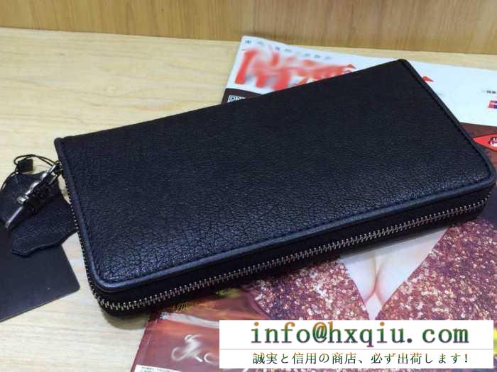 品質保証低価CHROME HEARTS クロムハーツ 財布 レザー ラウンドファスナー 大容量 小銭入れ 長財布 ロングウォレット