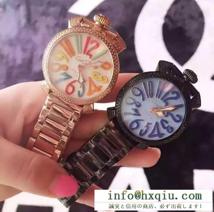 人気商品 2016 gaga milano ガガミラノ オリジナル クオーツ ムーブメント 女性用腕時計 多色選択可