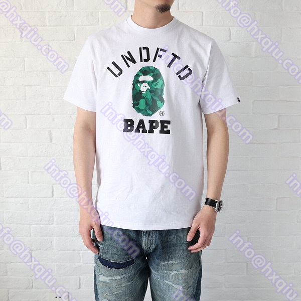 A BATHING APE x X UNDEFEATED ジョイントカモフラージュ半袖