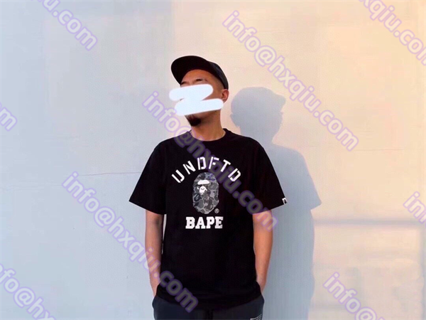 A BATHING APE x X UNDEFEATED ジョイントカモフラージュ半袖