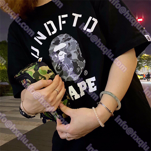 A BATHING APE x X UNDEFEATED ジョイントカモフラージュ半袖