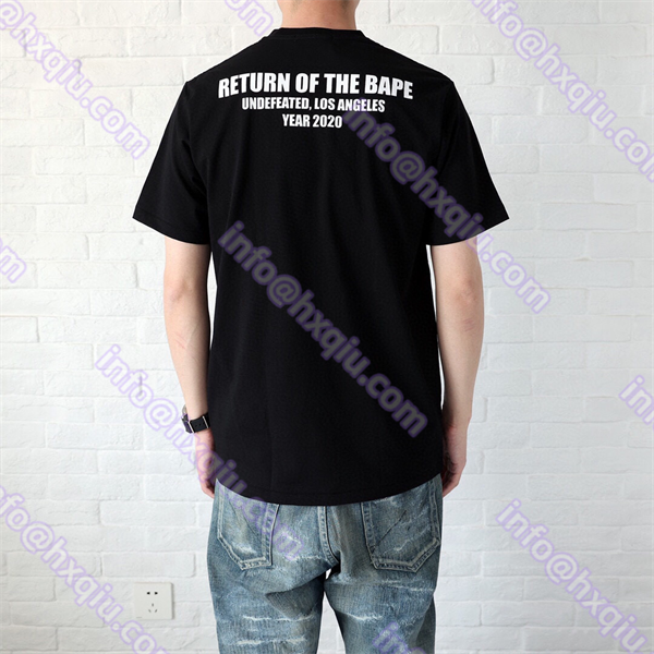 A BATHING APE x X UNDEFEATED ジョイントカモフラージュ半袖