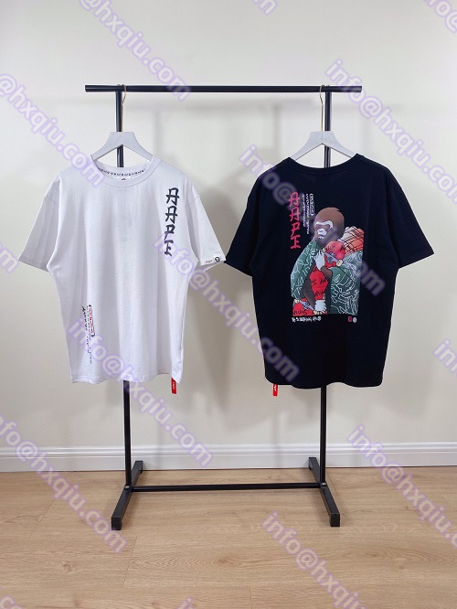 A BATHING APE ベイシング エイプ丸首ネックTシャツ通販