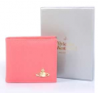 爆買い低価VIVIENNE WESTWOOD ヴィヴィアン ウエストウッド 財布 二つ折り財布 本革 レザー 薄い 軽い ミニウォレット