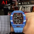 オシャレな雰囲気 リシャールミル RICHARD MILLE 男性用腕時計 2色選択可 機械式（自動巻き）ムーブメント 2018年NEWモデル