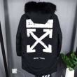 寒くないのに春らしい  Off-White オフホワイト2色可選 季節の変わり目に大活躍  メンズ ダウンジャケット 季節感と柔らかい雰囲気を演出
