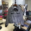 Off-White オフホワイト デニムジャケット 2019秋冬定番コーデ ほっこりとした雰囲気が素敵