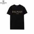 きちんと感ある着こなしに BALMAIN バルマン ｔシャツ コーデ メンズ コピー ブラック ホワイト 通勤通学 ブランド 品質保証
